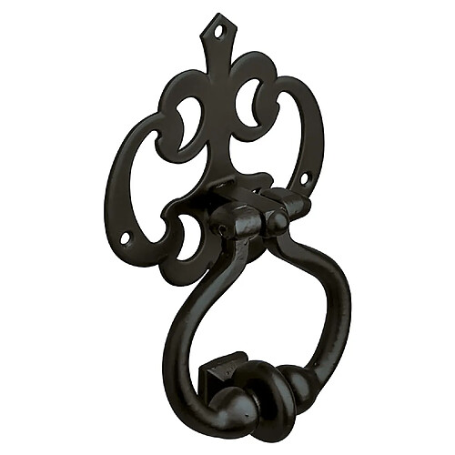 AMIG | Marteau de porte 1 | 110 x 101 mm | Acier | Noir