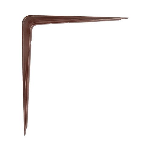 AMIG | Console d'étagère 6 | 300 x 250 mm (12'' x 10'') | Acier | Marron