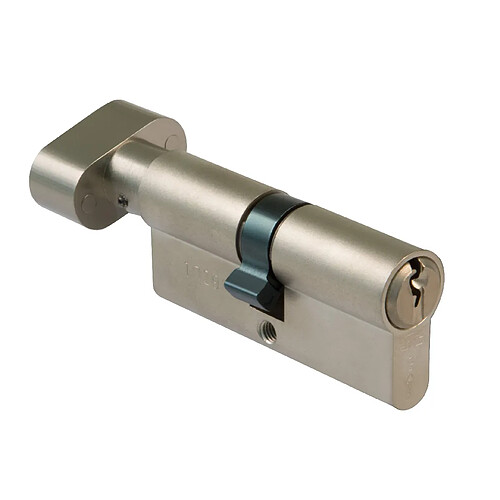 Amig Cylindre de serrure à bouton - Chromé mat