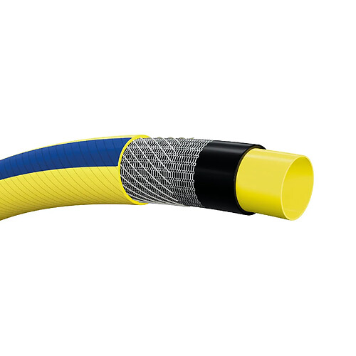 AMIG | Tuyau tricoté 2084 | Ø19 mm x 25 m | PVC | Jaune