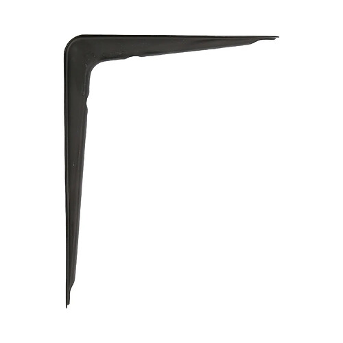 AMIG | Console d'étagère 6 | 200 x 150 mm (8'' x 6'') | Acier | Noir