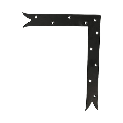 AMIG | Equerre qc 8500 | 300 x 240 mm | Acier | Noir - Gauche