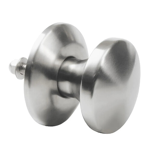 Amig Bouton de porte d'entrée - Inox mat