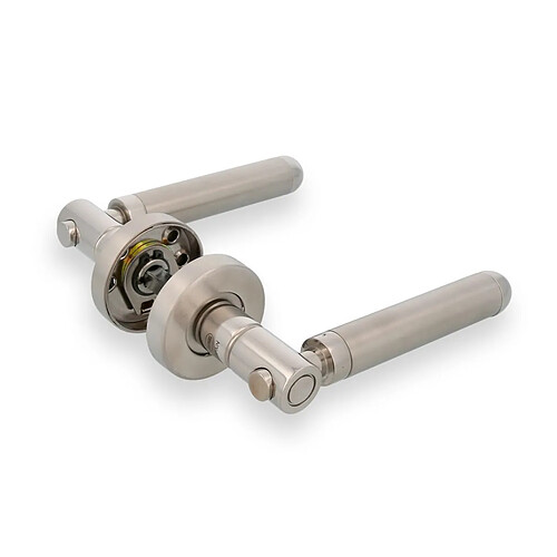 AMIG | Poignées sur rosace 24R | Ø53 mm | Acier inoxydable AISI 304 | Mat