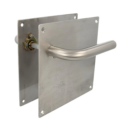 Amig Poignée de porte sur plaque inox