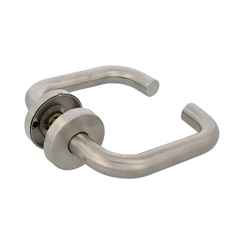Amig Poignée bouton sur rosace inox