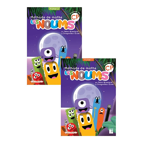 Les Noums, méthode de maths CP : fichier de l'élève : programmes 2025