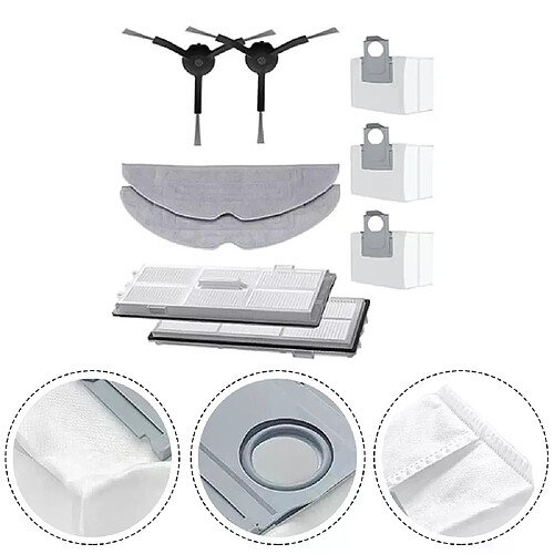 Kit pièces détachées aspirateur robot Roborock S8/S8+/S8 Pro Ultra