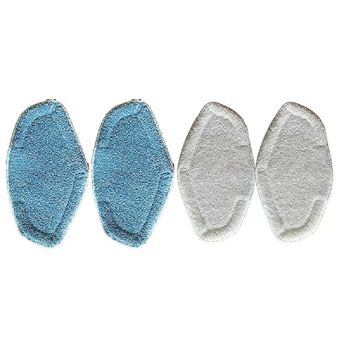Tampons de nettoyage vapeur pour Hoover Dual Steam Plus - Lot de 4