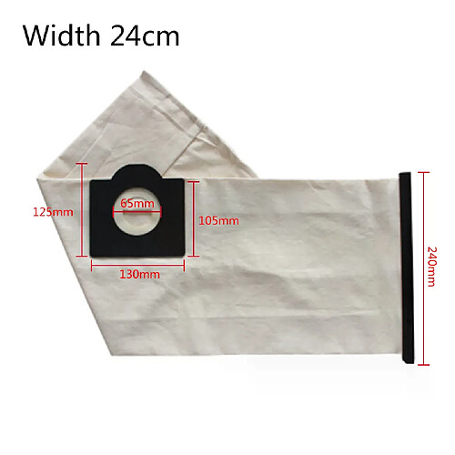 Sac à poussière lavable pour aspirateur Karcher