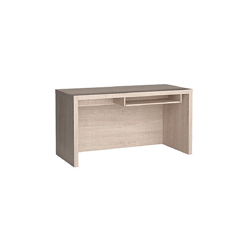 Otitec Bureau informatique en bois - Beige