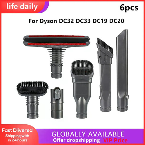 Brosse plate pour aspirateur Dyson compatible DC32/DC33/DC19/DC20