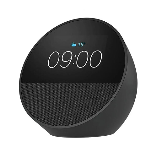 Assistente Virtual Amazon Alexa Echo Spot 2024 Preto