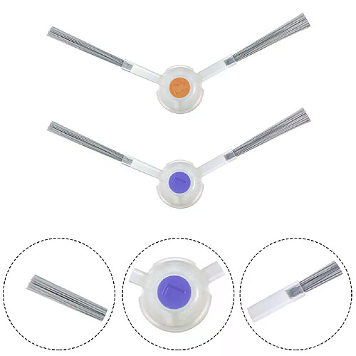 Brosses latérales pour aspirateur robot Narwal J3 - Lot de 4