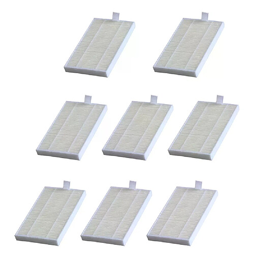 Lot de 8 filtres pour aspirateur robot Midea M6/M61/M62/M63/M64/M6, pièces détachées pour appareils électroménagers~00824