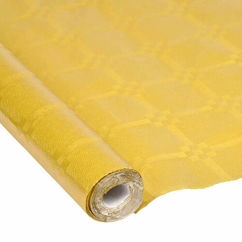 Homea Nappe Papier Damassé Métalisé 1,18x5m Or