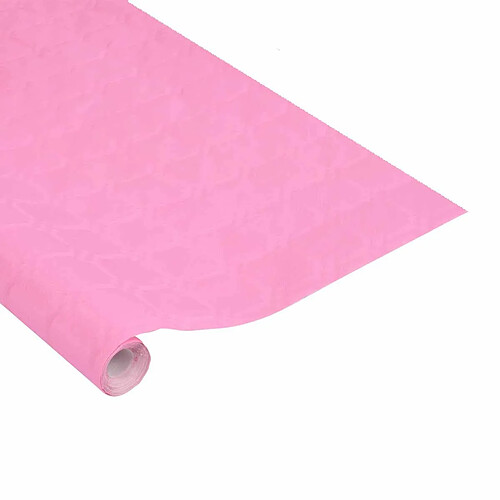 Homea Nappe Papier Damassée 1,18x5m Rose