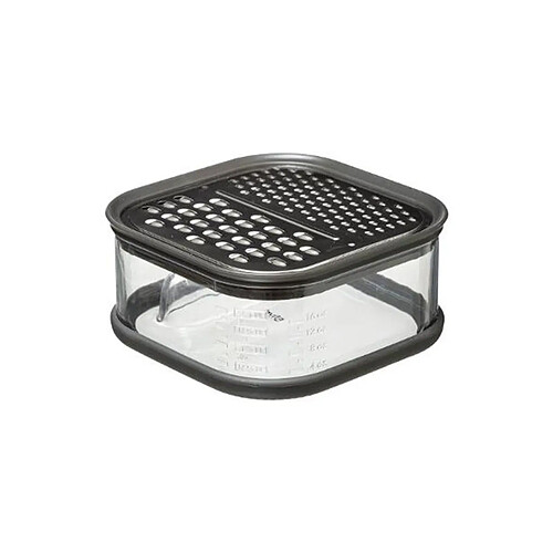 Five Simply Smart Râpe & Boîte de Récupération 2 Faces 13cm Gris