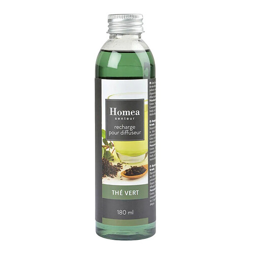 Homea Recharge Diffuseur de Parfum Essentiel II 180ml Thé Vert