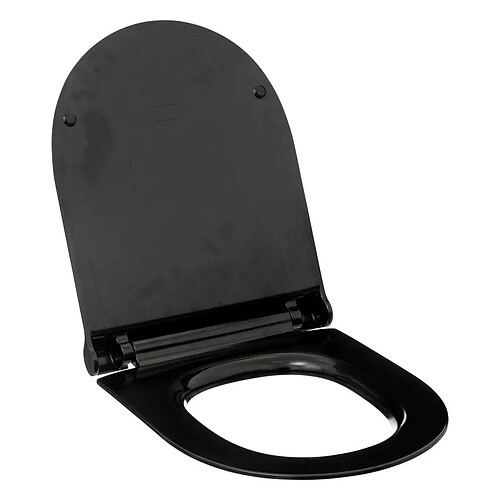 Five Simply Smart Abattant WC Ultra-Fin Soft 45cm Noir