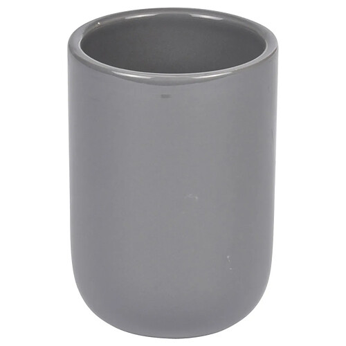 Douceur D'Interieur Gobelet Salle de Bain Vitamine II 10cm Anthracite