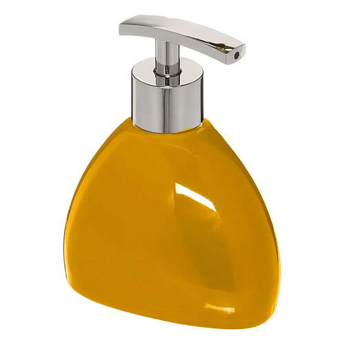 Five Simply Smart Distributeur de Savon Galet 14cm Jaune