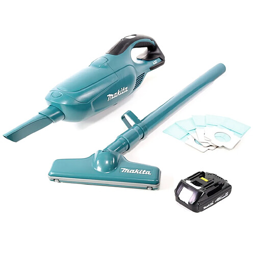 Makita DCL 182 Y1 Aspirateur sans fil 18 V + 1x batterie 1,5 Ah - sans chargeur