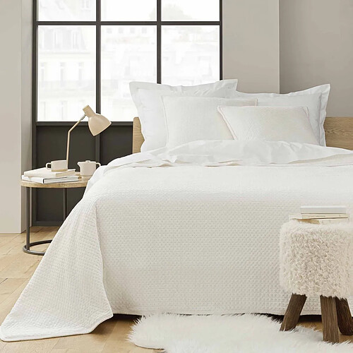 Douceur D'Interieur Couvre-Lit & 2 Housses de Coussin Mylene 220x240cm Naturel