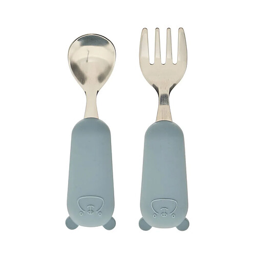 Atmosphera Set Couverts Enfant Yum 16cm Bleu