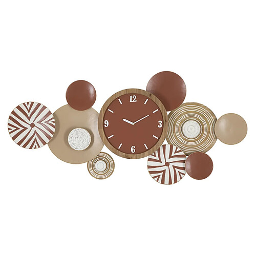 Paris prix Horloge murale analogique - Multicolore