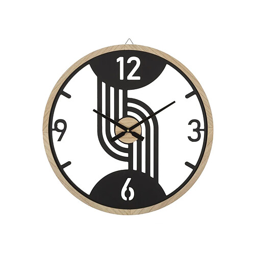 Paris prix Horloge murale Mogadishu - Noir