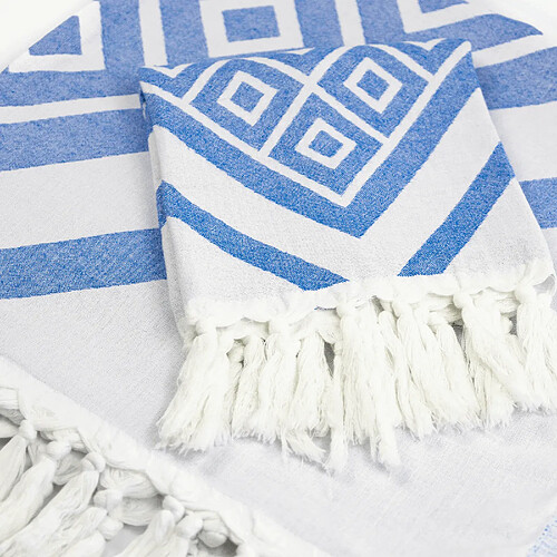 Pomp & Sass Ensemble de serviettes de bain en coton turc
