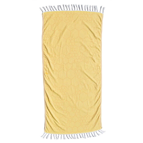 Pomp & Sass Serviettes de bain turc - Jaune