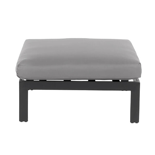 Home deluxe salon de jardin Rio XS – Gris clair et noir
