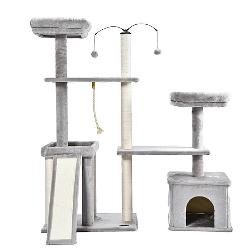 Home Deluxe Arbre à chat JAX Gris