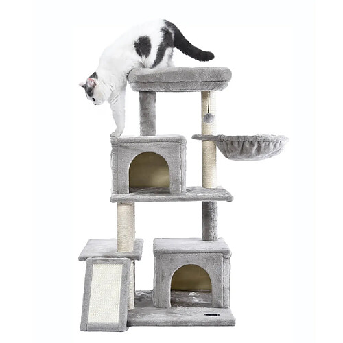 Home Deluxe Arbre à chat RUBY Gris