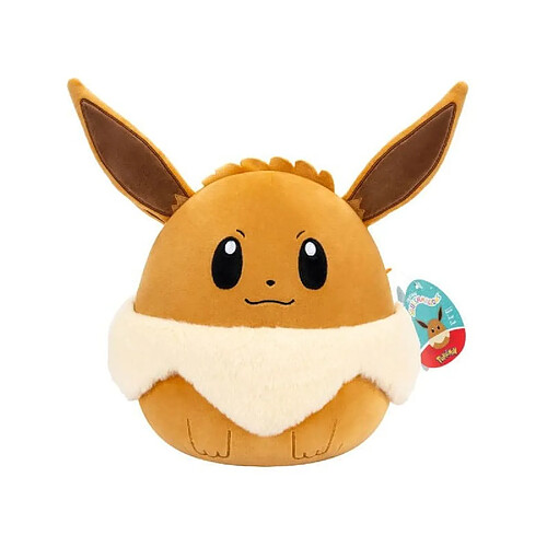 Jazwares Pokémon - Peluche Pokémon Squishmallows Évoli 25 cm
