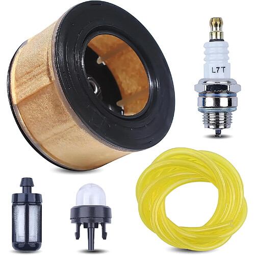 Kit De Mise Au Point Filtre à Air Pour Stihl FS45 FS55 FS80 - Bougie, Filtre Carburant, Ampoule Amorcage