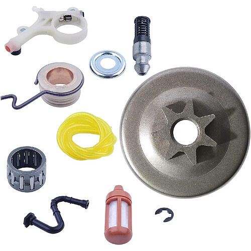 976 325 "7T Clutch Drum Oil Pump Kit pour Stihl MS271 MS291 MS271C Tronçon