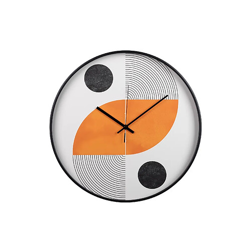 Alexandra house living Horloge murale en métal - Multicolore