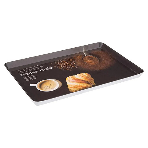 Five Simply Smart Plateau de Service Mélaminé Café 30cm Noir