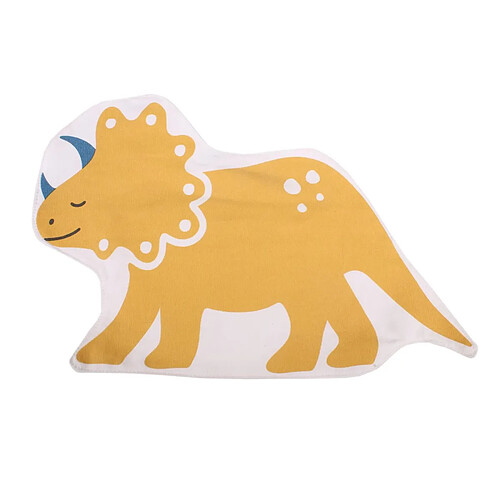 The Home Deco Kids Rangement Pyjama Enfant Dinosaure 28cm Jaune