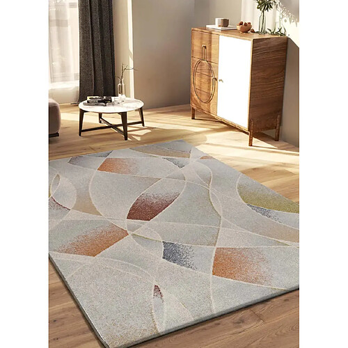 ATTICGO Tapis abstrait TAMARIS multicolore / beige 133x190 cm