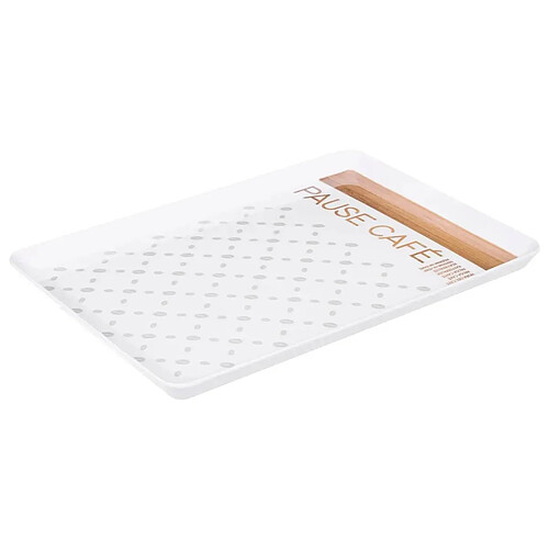 Five Simply Smart Plateau de Service Mélaminé Scandi 30cm Blanc