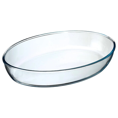 Five Simply Smart Plat à Four Ovale Verre 35cm Transparent