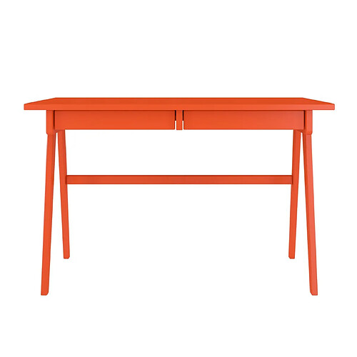 Visby Bureau avec tiroirs - Orange