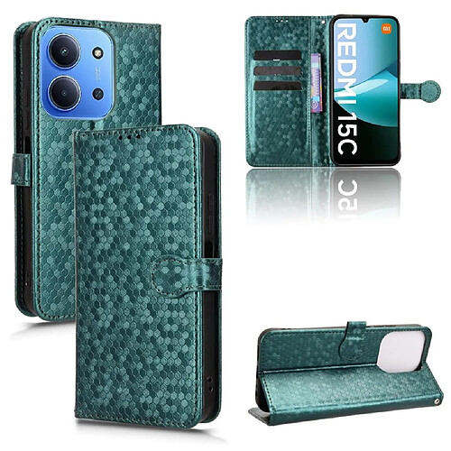 Compatible Étui Pour Xiaomi Redmi 15C 4G 173mm Haute qualité Ajustement GANGXUN Vert