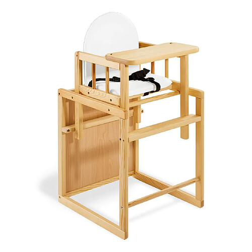 Pinolino Chaise Haute Lene en bois Naturel