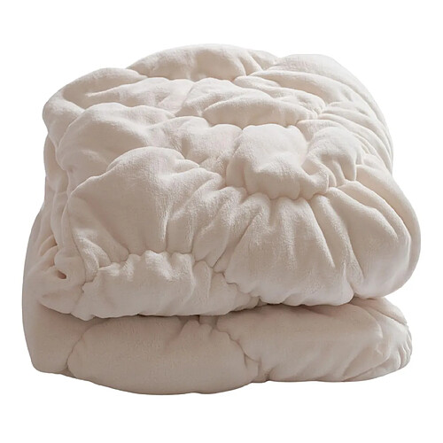 Flamingueo Couverture Lit et Canapé 100% polyester beige