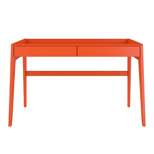Visby Bureau-coiffeuse hêtre - Orange